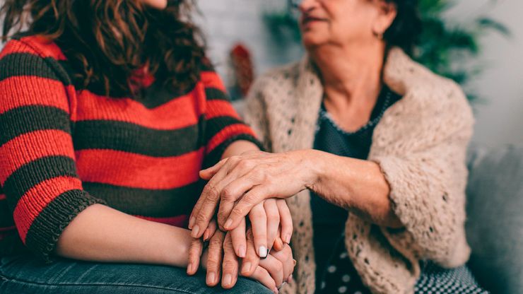 CENTOGENE Hands of Two Women